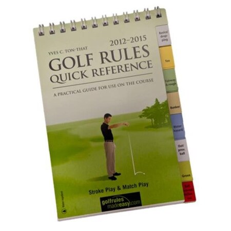 Proactive Sports ProActive Sports DGR100 Golf Rules Quick Reference DGR100